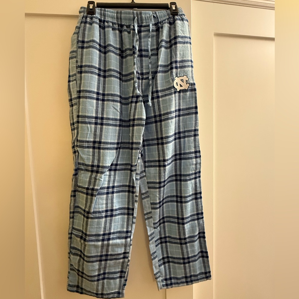 UNC Tarheel Blue Plaid Lounge Pants